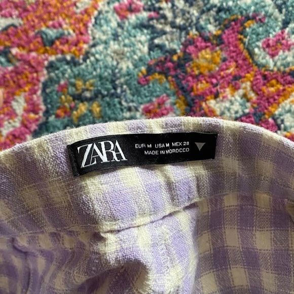 ZARA STRAIGHT LEG PANTS - Picture 3 of 3